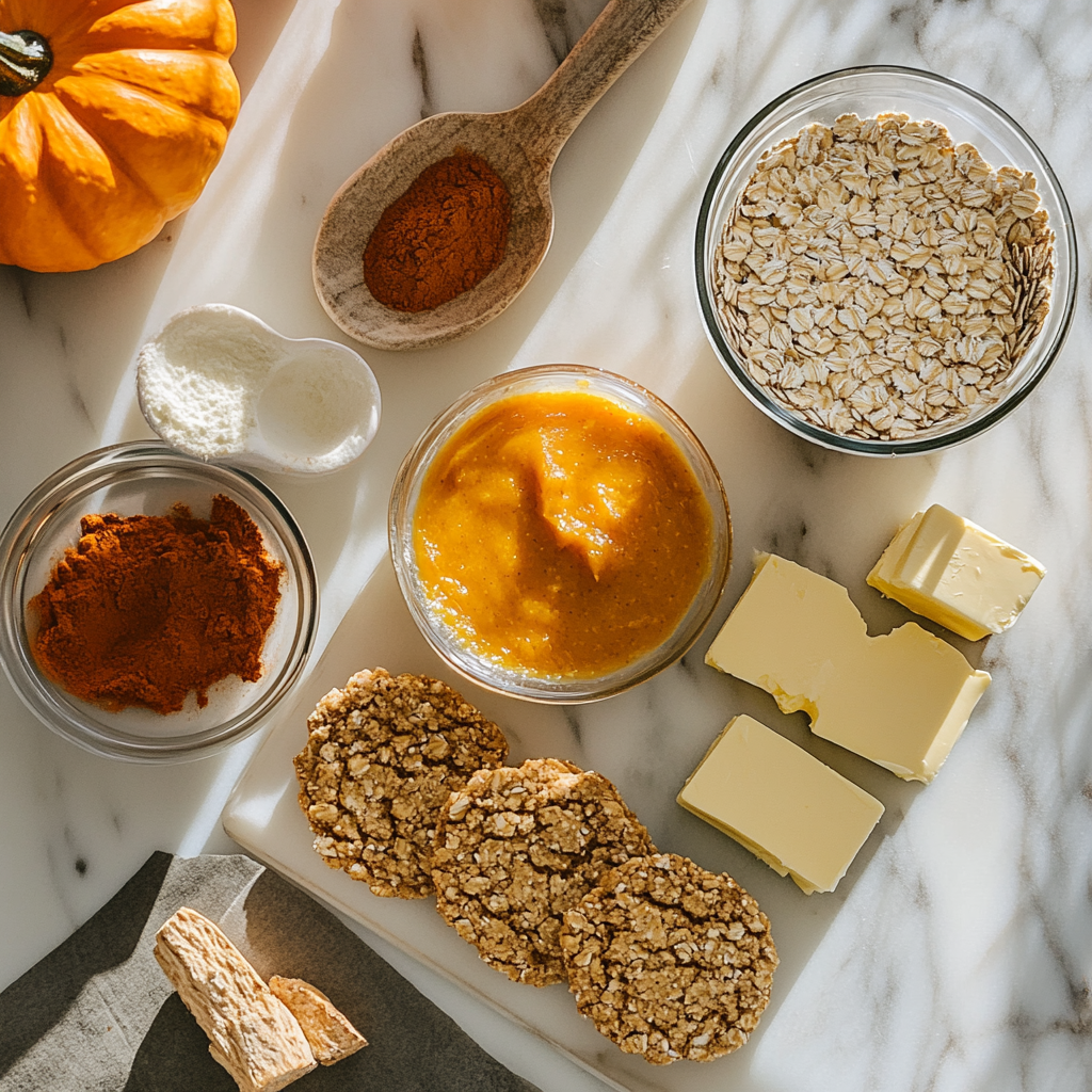 Ingredients for Iconic Milk Bar Pumpkin Pie