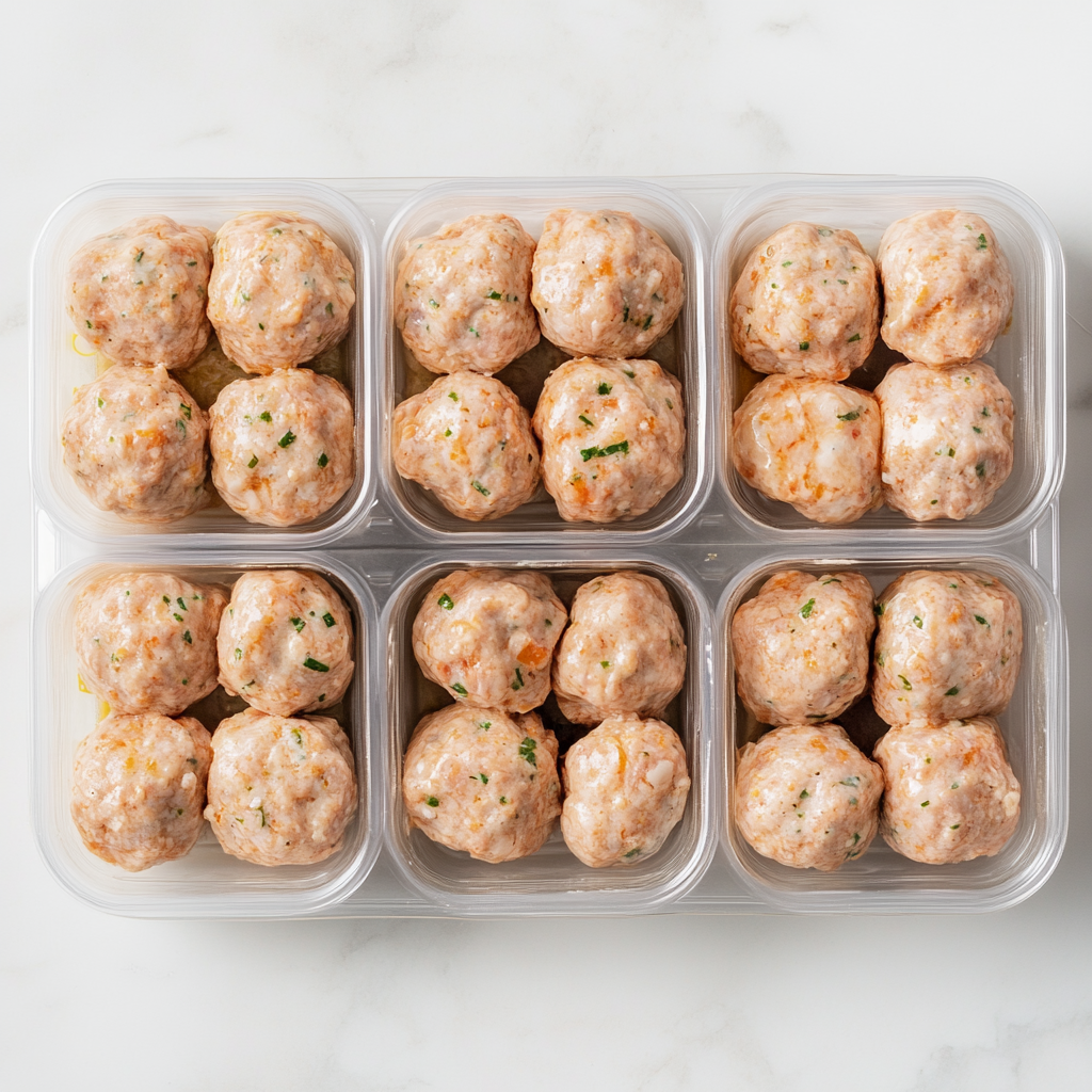 Nutrition comparison for Costco chicken meatballs