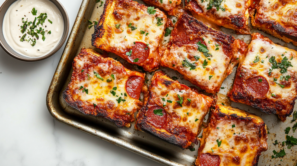 French Bread Pizza Recipe with crispy crust, melted cheese, and pepperoni slices
