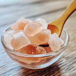 Pink Salt Recipe Reviews in Glass Bowl
