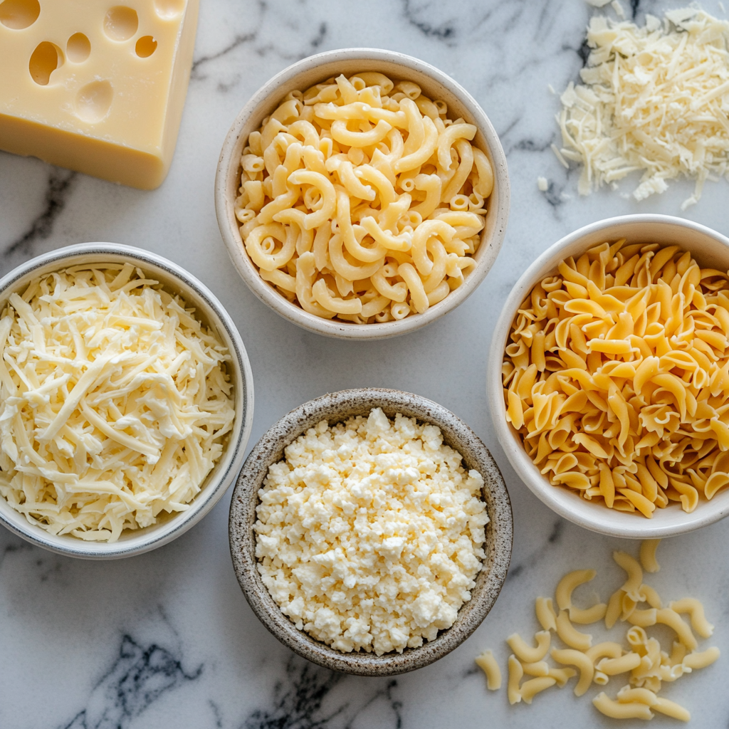 smoked mac and cheese ingredients