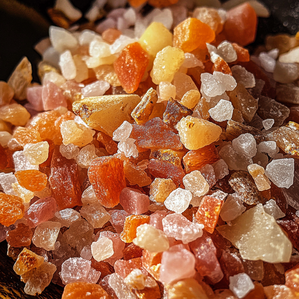 Pink Salt Health Benefits on Roasted Vegetables