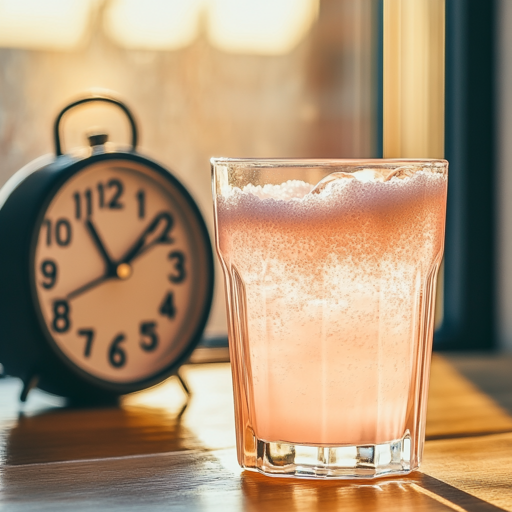Morning pink salt detox schedule
