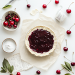 Printable cherry pie filling recipe card
