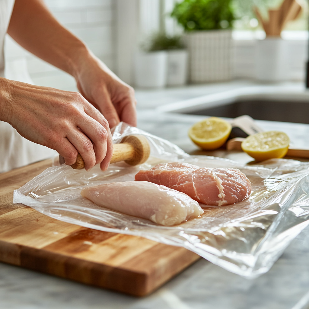 step-by-step how to butterfly chicken breast