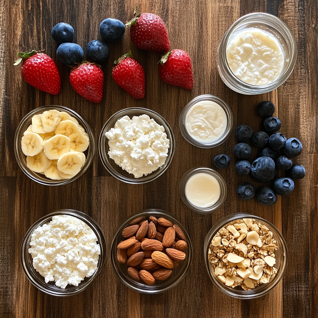 Ingredients for Millville Protein Pancakes
