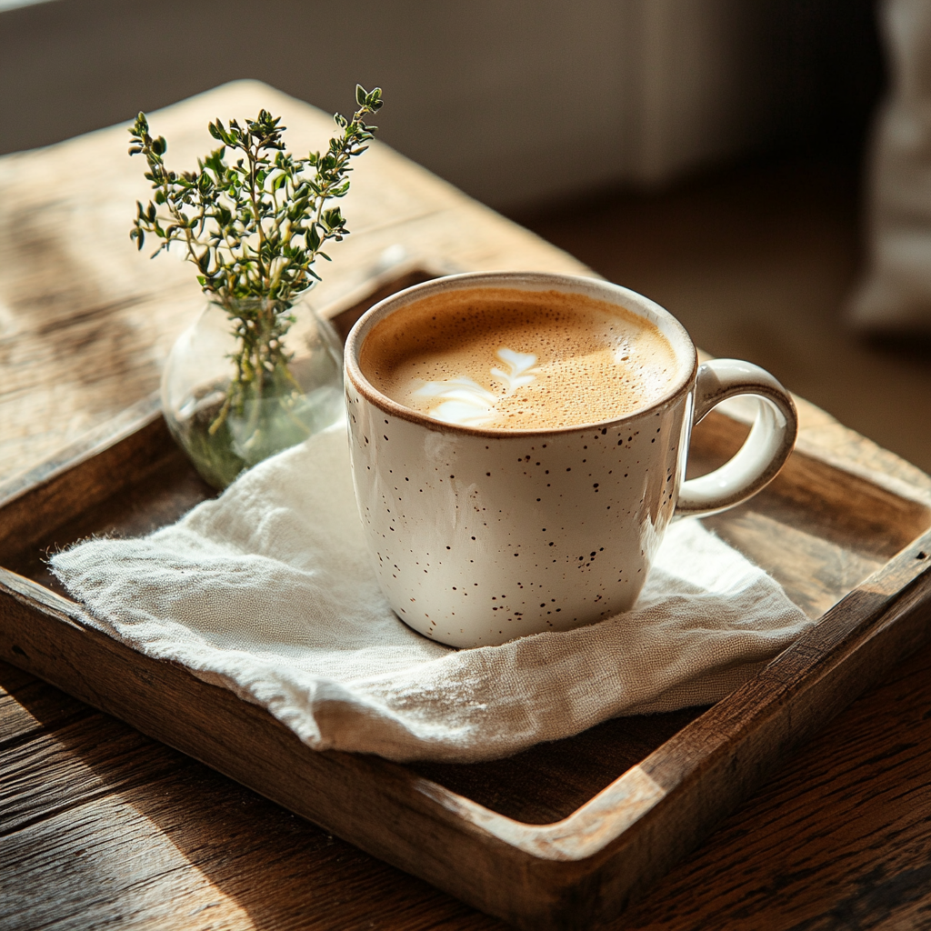 Served cup of 2 Ingredient Coffee Loophole